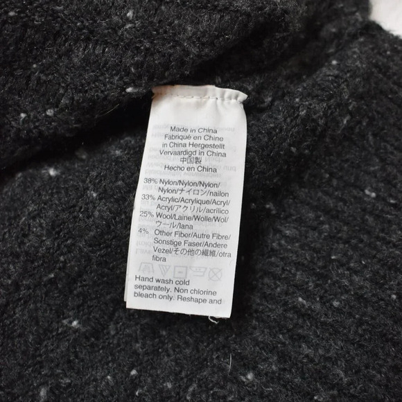 Madewell Donegal Belmont Mockneck Sweater Size S Coziest Yarn Minimalist Preppy - Picture 10 of 13